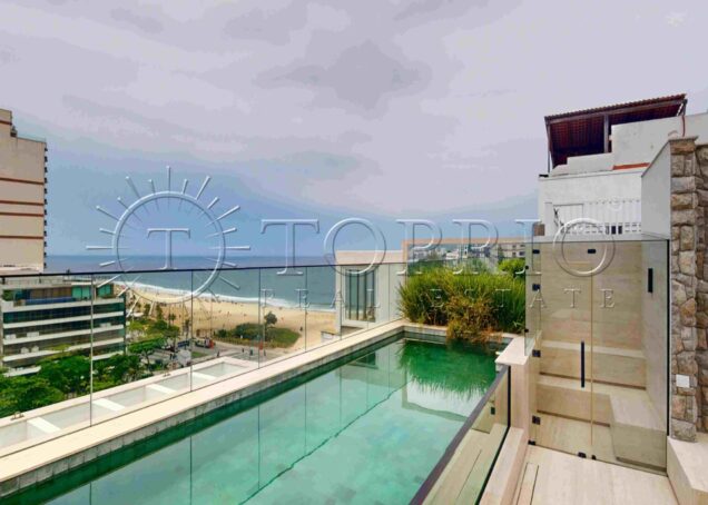 Cobertura Triplex à Venda no Leblon – 746 m², 5 Suítes, Piscina e Vista para o Cristo | Top Rio
