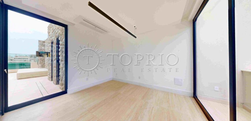 Cobertura Triplex à Venda no Leblon – 746 m², 5 Suítes, Piscina e Vista para o Cristo | Top Rio