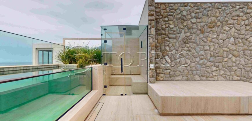 Cobertura Triplex à Venda no Leblon – 746 m², 5 Suítes, Piscina e Vista para o Cristo | Top Rio