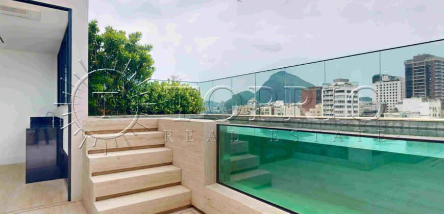 Cobertura Triplex à Venda no Leblon – 746 m², 5 Suítes, Piscina e Vista para o Cristo | Top Rio