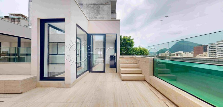 Cobertura Triplex à Venda no Leblon – 746 m², 5 Suítes, Piscina e Vista para o Cristo | Top Rio
