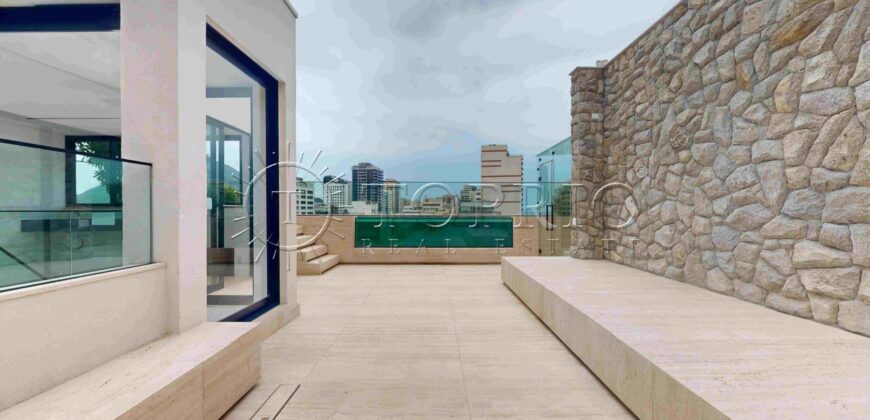 Cobertura Triplex à Venda no Leblon – 746 m², 5 Suítes, Piscina e Vista para o Cristo | Top Rio