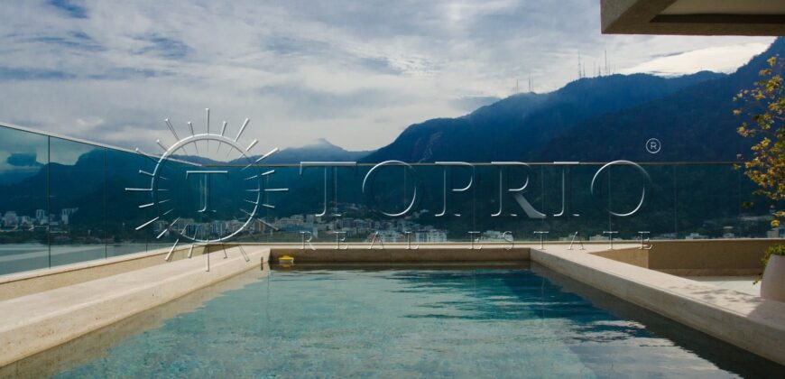 Cobertura de Alto Padrão com Vista Espetacular para a Lagoa, Cristo e Mata