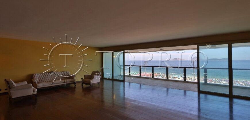 Excelente apartamento na icônica Av. Vieira Souto!