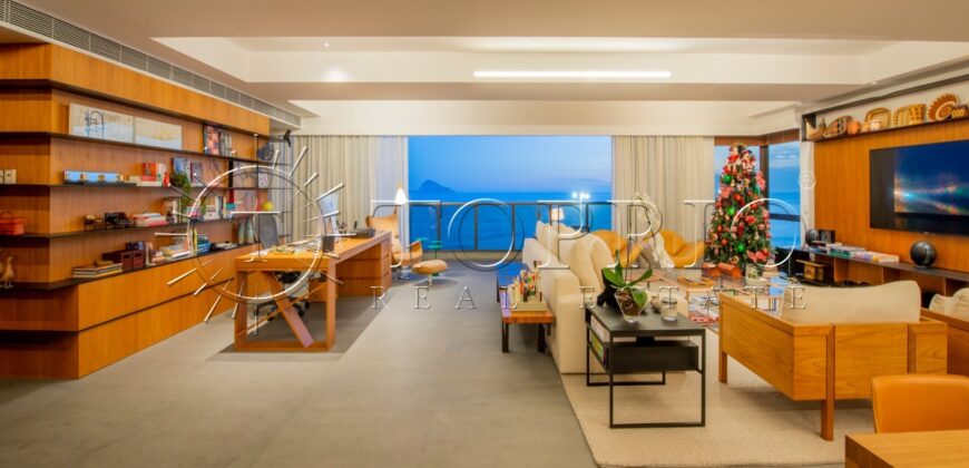 Espetacular apartamento no mais exclusivo e conceituado prédio do Rio de Janeiro, Edifício Juan Les Pins.