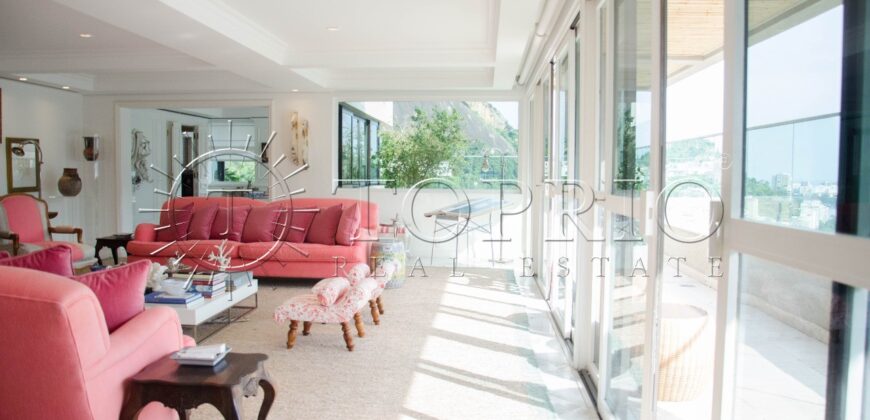 Cobertura de Alto Padrão com Vista Espetacular para a Lagoa, Cristo e Mata