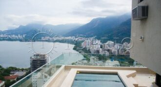 Cobertura de Alto Padrão com Vista Espetacular para a Lagoa, Cristo e Mata