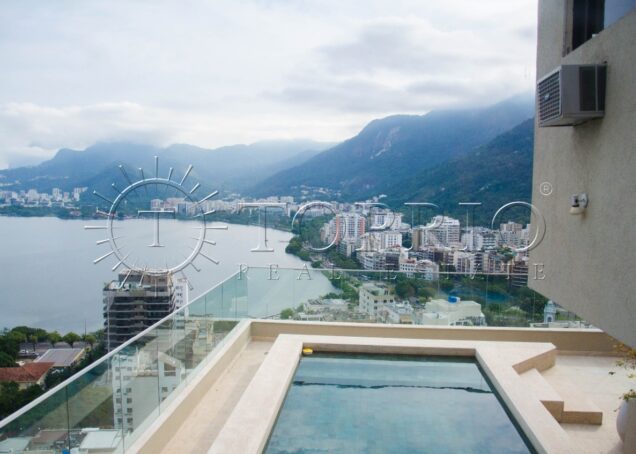 Cobertura de Alto Padrão com Vista Espetacular para a Lagoa, Cristo e Mata