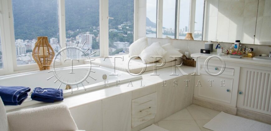 Cobertura de Alto Padrão com Vista Espetacular para a Lagoa, Cristo e Mata