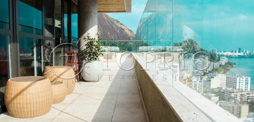 Cobertura de Alto Padrão com Vista Espetacular para a Lagoa, Cristo e Mata