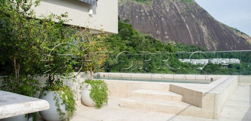 Cobertura de Alto Padrão com Vista Espetacular para a Lagoa, Cristo e Mata