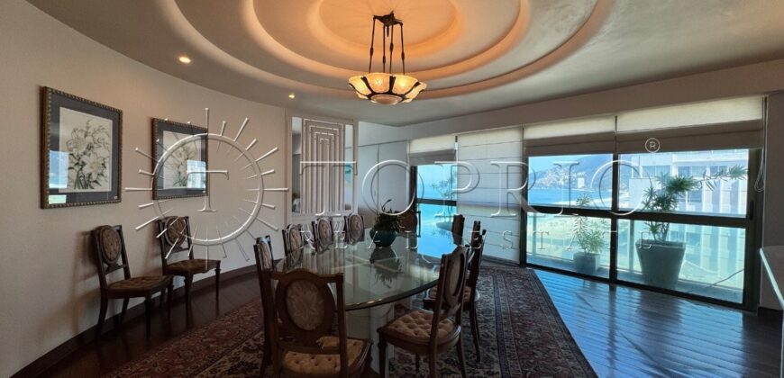 Apartamento em andar alto de 373 m² na Avenida Vieira Souto