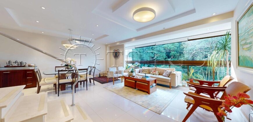 COBERTURA TRIPLEX | GÁVEA | 308 m² | VISTA CRISTO REDENTOR