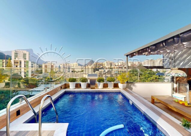 COBERTURA TRIPLEX | GÁVEA | 308 m² | VISTA CRISTO REDENTOR
