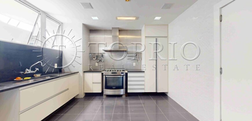 Apartamento de alto padrão à venda no Edifício Michelangelo, localizado em uma das regiões mais valorizadas do Rio de Janeiro.