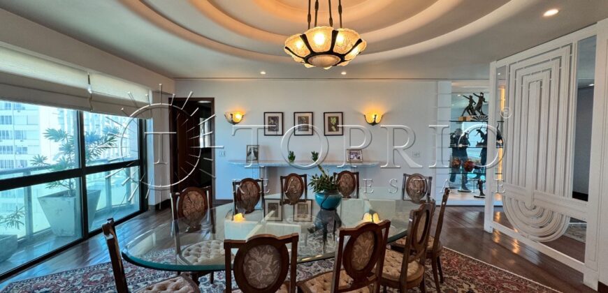 Apartamento em andar alto de 373 m² na Avenida Vieira Souto