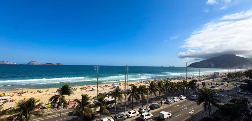 Apartamento Exclusivo de 330 m² Frente Mar – Praia de Ipanema