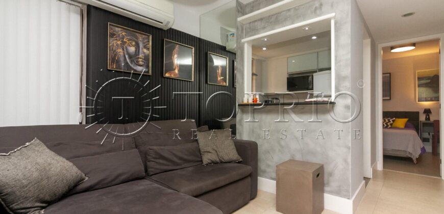 Apartamento reformado com vista para a Praia de Ipanema