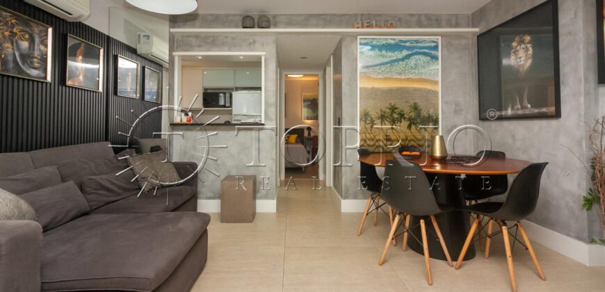 Apartamento reformado com vista para a Praia de Ipanema