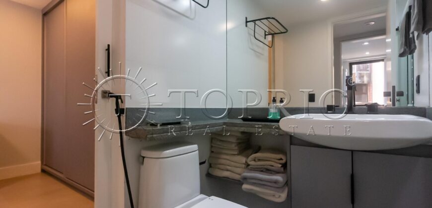 Apartamento reformado com vista para a Praia de Ipanema