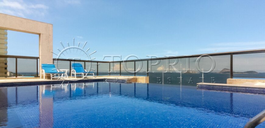 Apartamento reformado com vista para a Praia de Ipanema