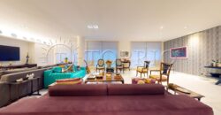 Apartamento de 261 m², silencioso, em rua nobre no Leblon.