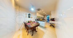 Apartamento de 261 m², silencioso, em rua nobre no Leblon.