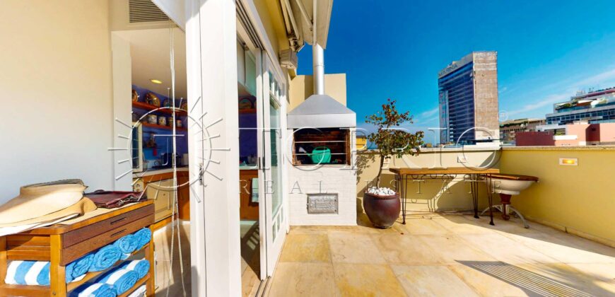 Cobertura Duplex de 285 m² no Leblon – Pronta para Morar