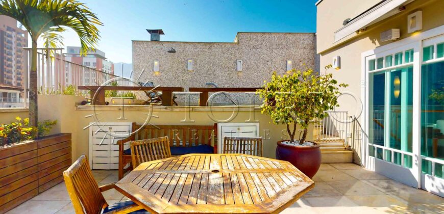 Cobertura Duplex de 285 m² no Leblon – Pronta para Morar