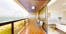 Apartamento de 91 m², reformado, com vista frontal para a Praia de Ipanema