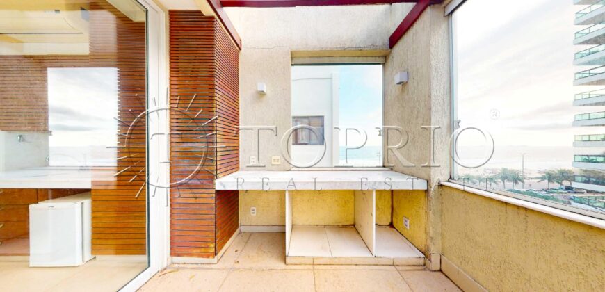 Cobertura Duplex Reformada com Vista Deslumbrante da Praia de Ipanema