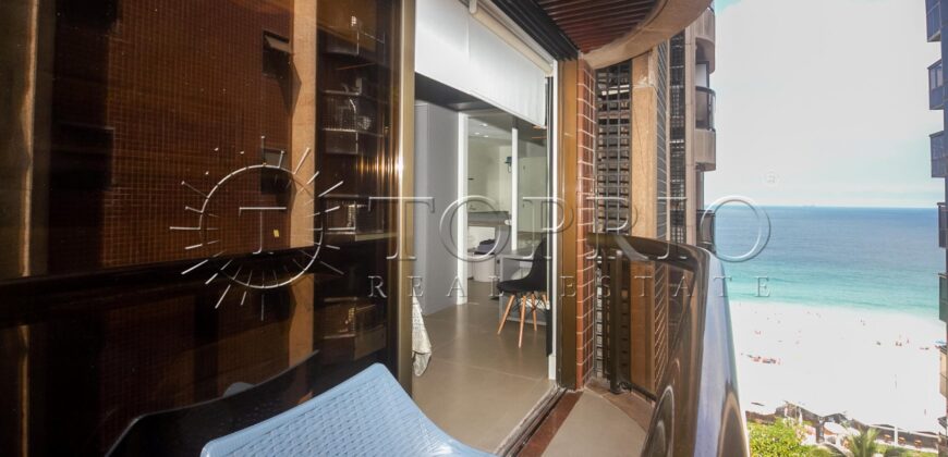 Apartamento reformado com vista para a Praia de Ipanema