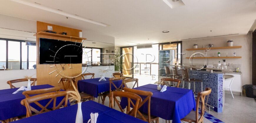 Apartamento reformado com vista para a Praia de Ipanema