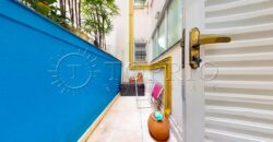 Apartamento de 261 m², silencioso, em rua nobre no Leblon.