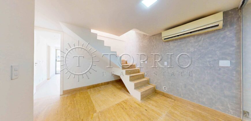 Cobertura Triplex Reformada no Leblon – Vista para o Dois Irmãos e Conforto Total