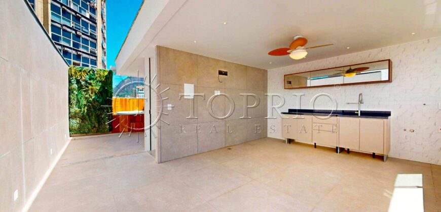 Cobertura Triplex Reformada no Leblon – Vista para o Dois Irmãos e Conforto Total