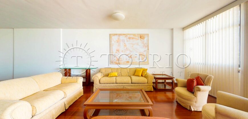 Apartamento de 134 m² em Ipanema – Andar Alto, Vista Mar e Potencial de Personalização