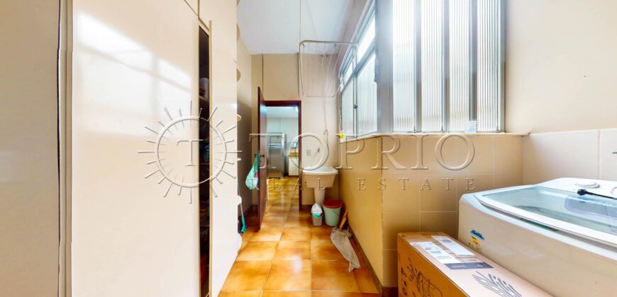 Apartamento de 134 m² em Ipanema – Andar Alto, Vista Mar e Potencial de Personalização