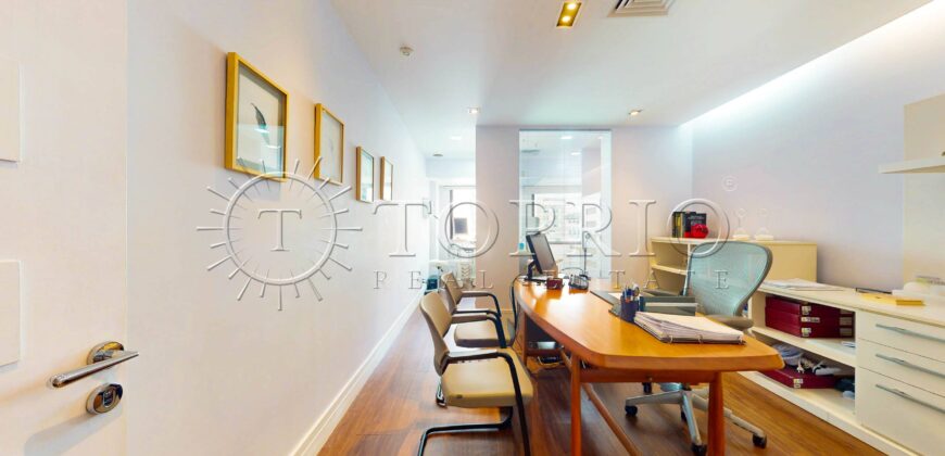 Excelente sala comercial de 46 m² situada no melhor e mais completo Centro Empresarial de Ipanema