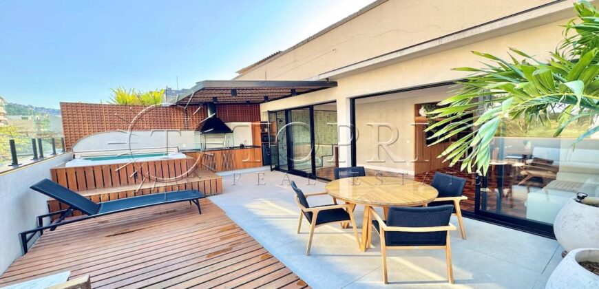 Cobertura Linear Reformada na Gávea – Sofisticação e Conforto em 153 m²