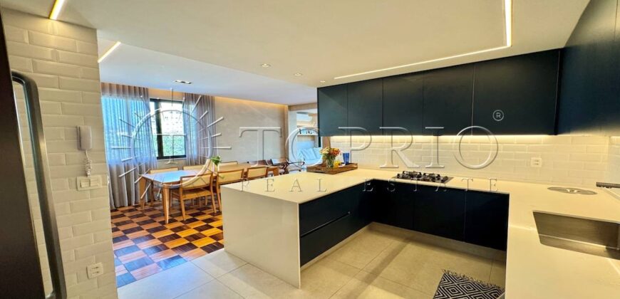 Cobertura Linear Reformada na Gávea – Sofisticação e Conforto em 153 m²