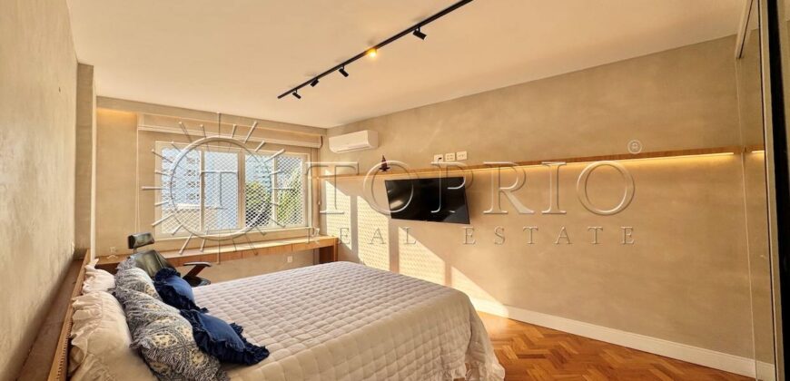 Cobertura Linear Reformada na Gávea – Sofisticação e Conforto em 153 m²