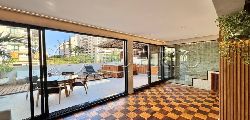 Cobertura Linear Reformada na Gávea – Sofisticação e Conforto em 153 m²