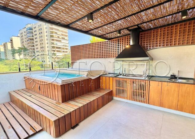 Cobertura Linear Reformada na Gávea – Sofisticação e Conforto em 153 m²