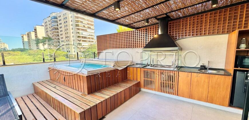 Cobertura Linear Reformada na Gávea – Sofisticação e Conforto em 153 m²