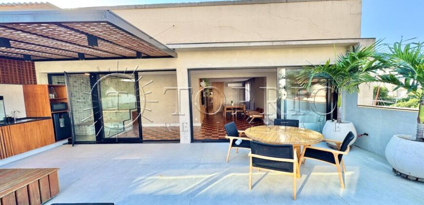 Cobertura Linear Reformada na Gávea – Sofisticação e Conforto em 153 m²