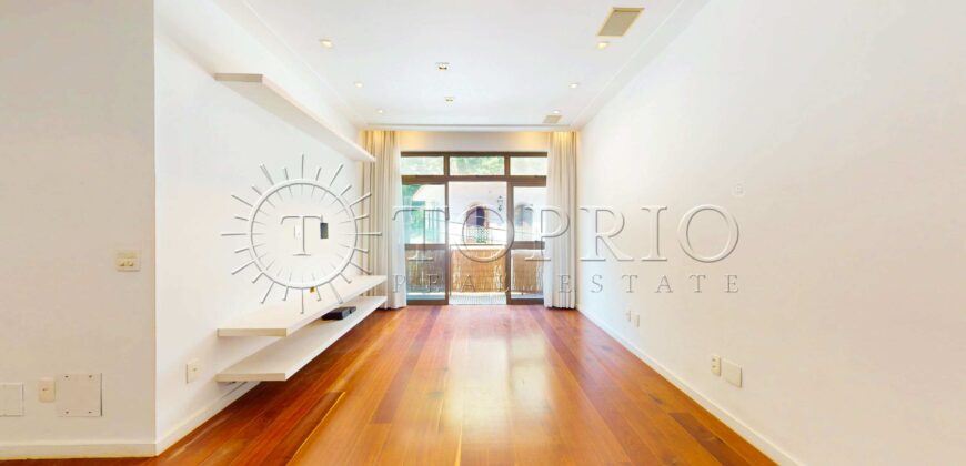 Apartamento à venda no Leblon – 125 m², 3 quartos, vista para o Cristo e Morro Dois Irmãos