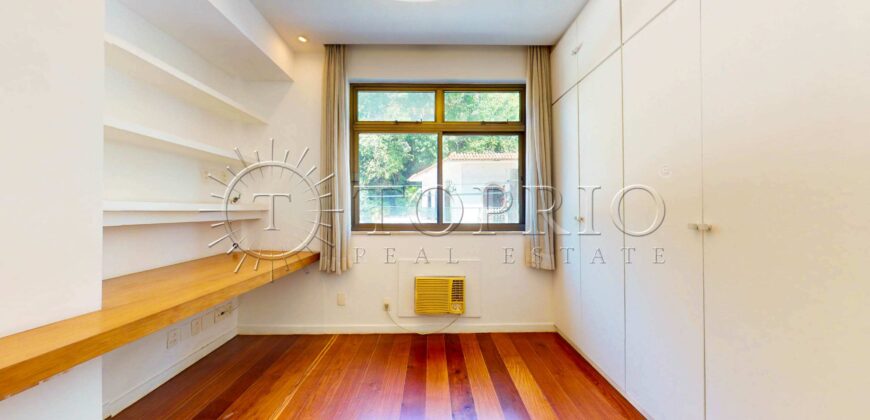 Apartamento à venda no Leblon – 125 m², 3 quartos, vista para o Cristo e Morro Dois Irmãos