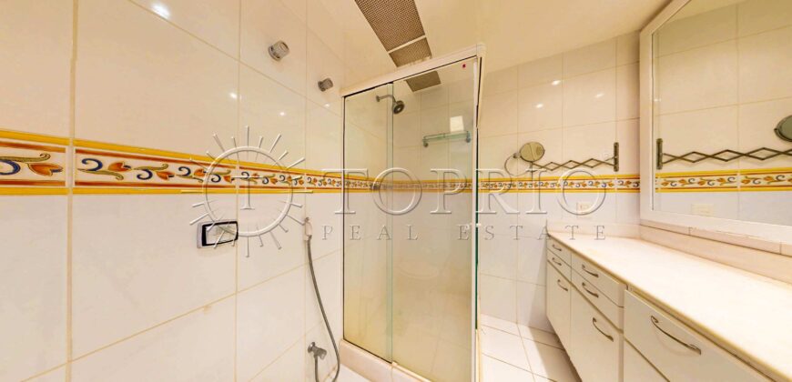 Apartamento à venda no Leblon – 125 m², 3 quartos, vista para o Cristo e Morro Dois Irmãos