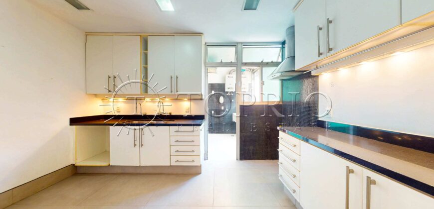 Apartamento à venda no Leblon – 125 m², 3 quartos, vista para o Cristo e Morro Dois Irmãos